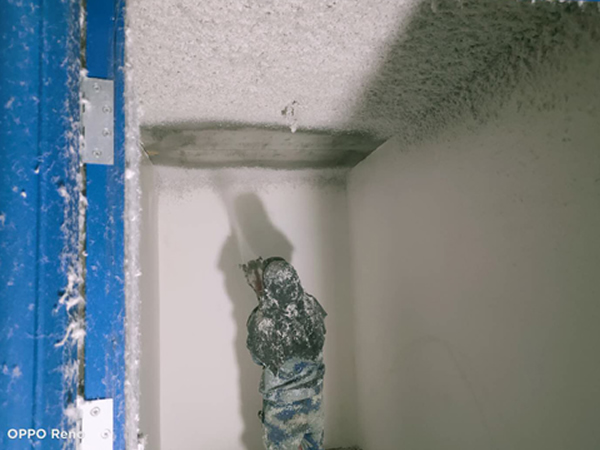 廠房無(wú)機(jī)纖維噴涂