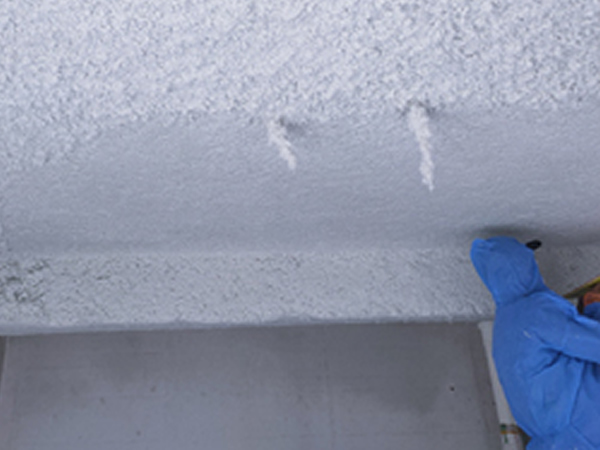 超細(xì)無機(jī)纖維噴涂案例